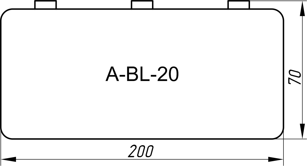 A-BL-10C профиль для ограждений 6м без And?>