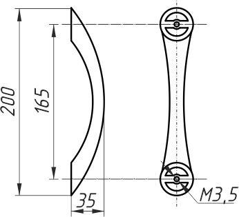 AX-788 ручка 35x165 CP?>
