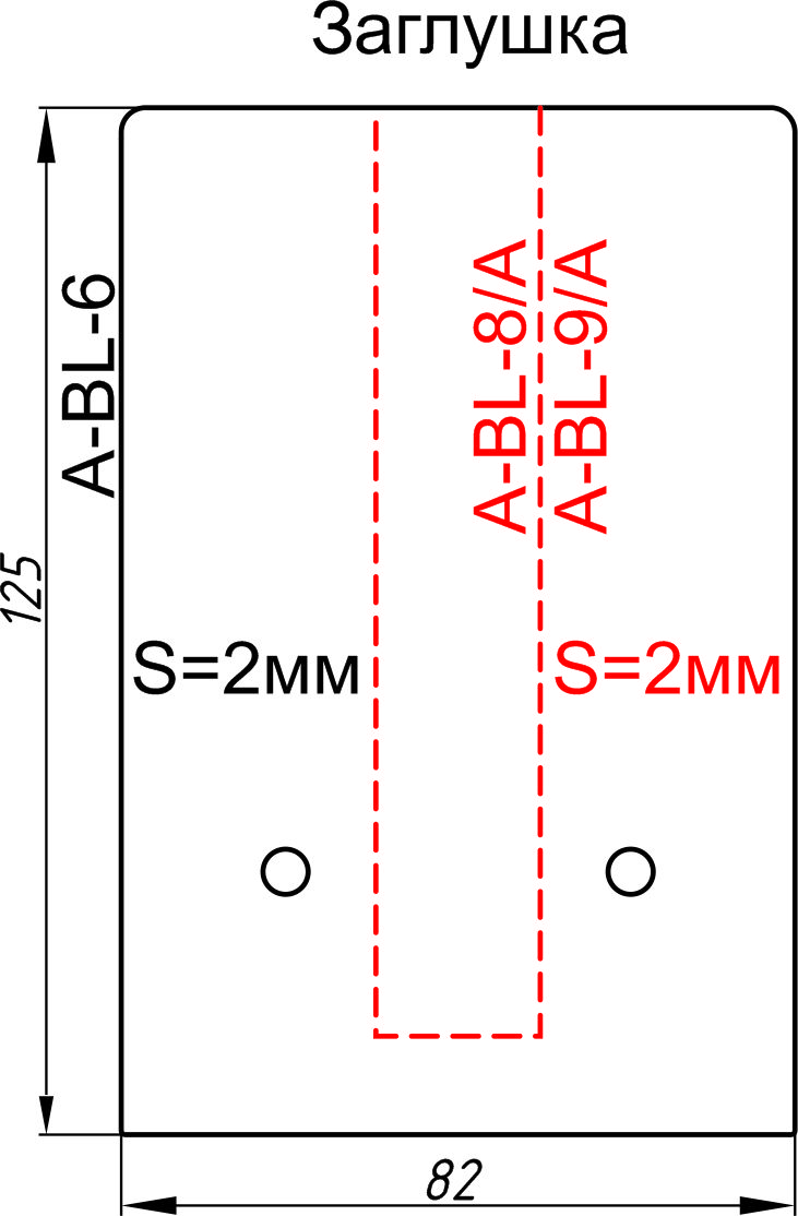 A-BL-1/A профиль для ограждений 3м Al без анода?>
