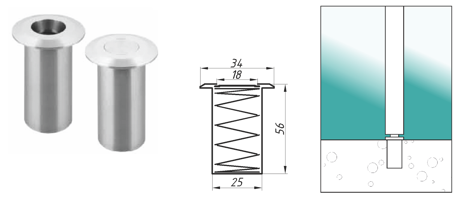 A-OF-H-2 ручка с замком 35х1500 SSS?>