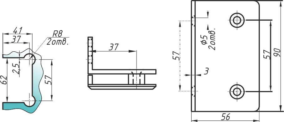 A-SHL-C2 крепеж стекло-стена 8-10мм SC(And)?>