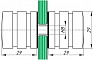 AX-694 кноб 29х29 (Zinc) CP?>