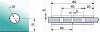 A-704 крепеж стекло-стекло 180° 8-10мм (Zinc) CP?>
