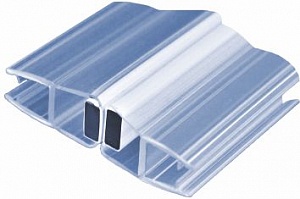 A-PS-40M уплотнитель магнитный 2,2 м, 180° 8мм Black
