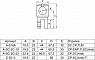 A-SC-2C-19 крепеж штанга- стекло 19мм глухое SC(And)?>