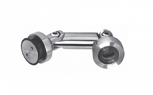 A-803A фитинг стекло- стена 90°-180° (82мм) зенк. SSS