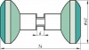 A-SGK-01 кноб стеклянный CP?>