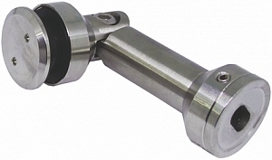 A-OF-E-3 фитинг стекло-стена 90° (75мм) без зенк. SSS