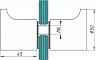 A-SK-04 кноб 50х45 SNP?>