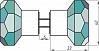 A-SGK-03 кноб стеклянный CP?>