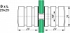 AT-SK-02 кноб 29х29 (Zinc) CP?>