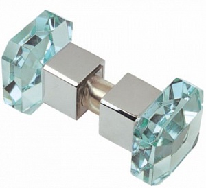 A-SGK-02 кноб стеклянный CP